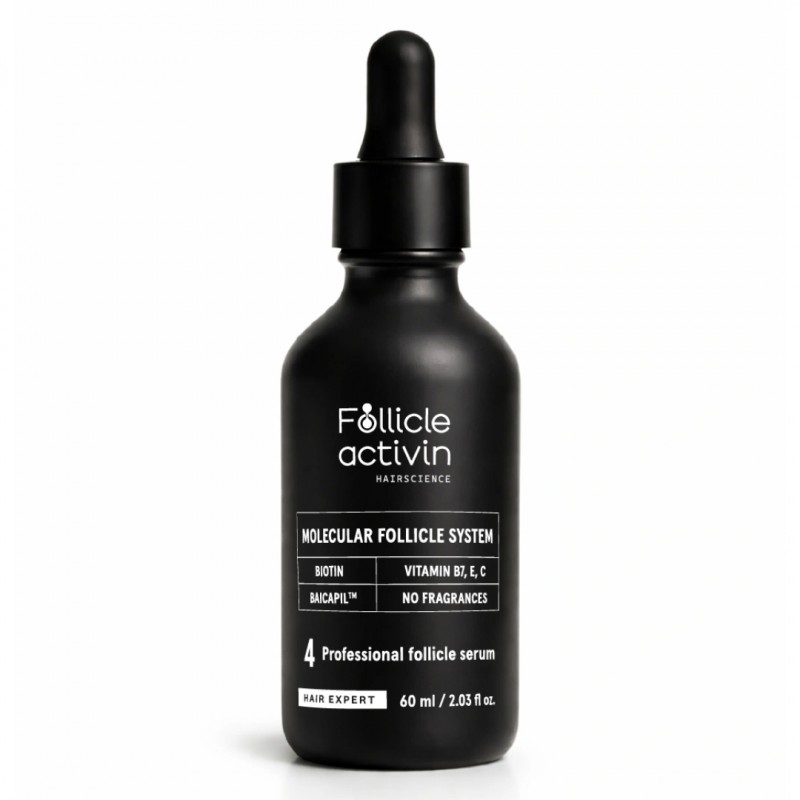 FOLLICLE ACTIVIN – bezkonkurencyjne serum aktywujące mieszki włosowe z 5-krotnie wyższym stężeniem składników aktywnych